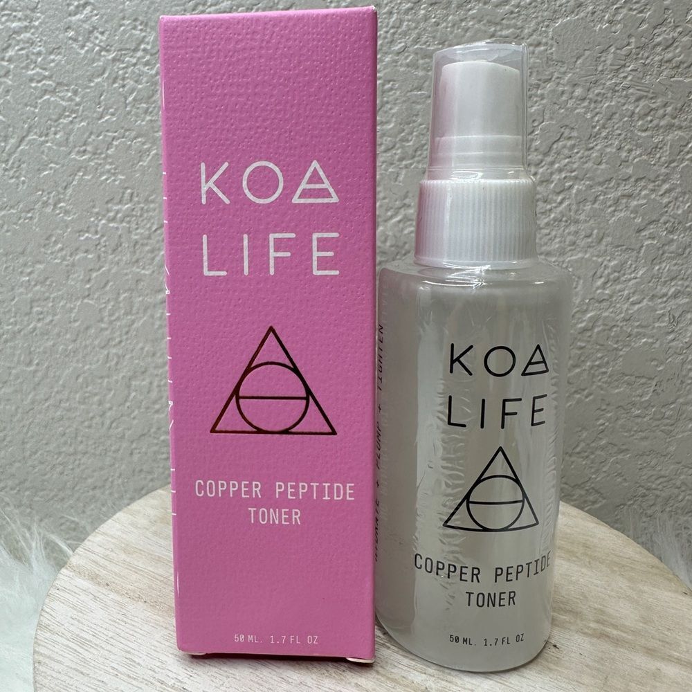$15 🌙 Koa Life Copper Peptide Toner 🆕 FULL‎ SZ